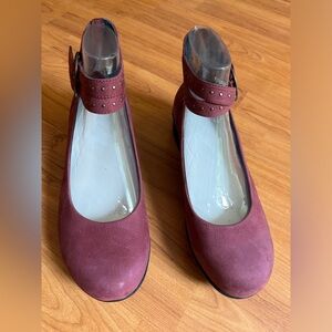 Lois Nubuck ankle strap shoes - borough